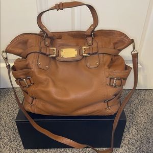 Michael Kors Camel Leather Handbag